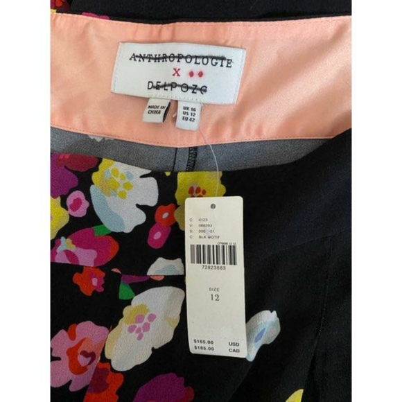 Anthropologie x Delpozo Floral-Print Trousers - Picture 9 of 9